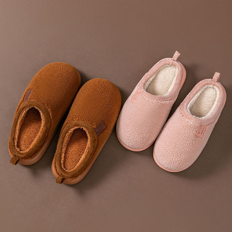 Plus Size Simple Plush Slippers - image 9