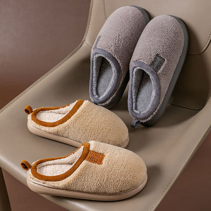 Plus Size Simple Plush Slippers - image 8