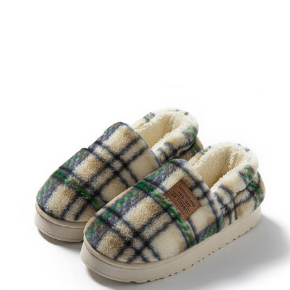 Plus Size Grid Design Slippers - Green - EU44-45(US10-11) - image 15