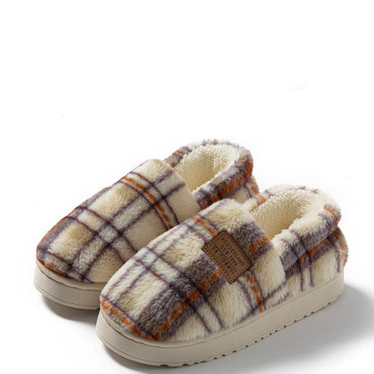 Plus Size Grid Design Slippers - Purple - EU44-45(US10-11) - image 11