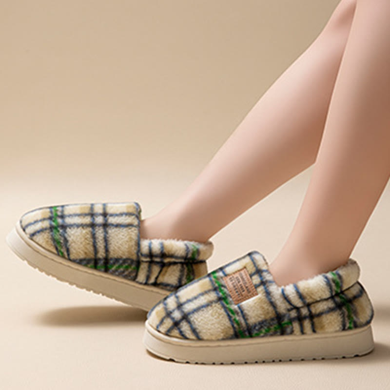 Plus Size Grid Design Slippers - image 5