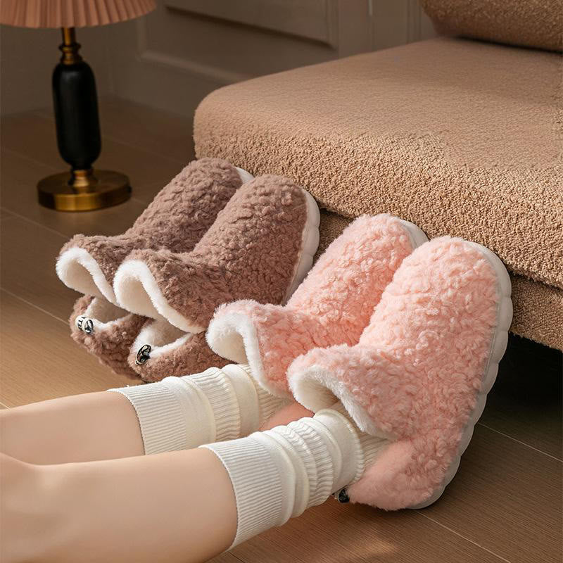 Plus Size Simple High Top Slippers - image 4