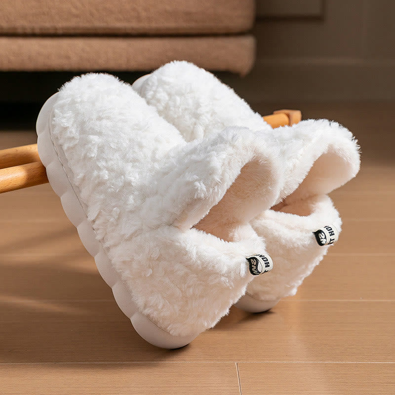Plus Size Simple High Top Slippers - White - EU40-41(US7-7.5) - image 10
