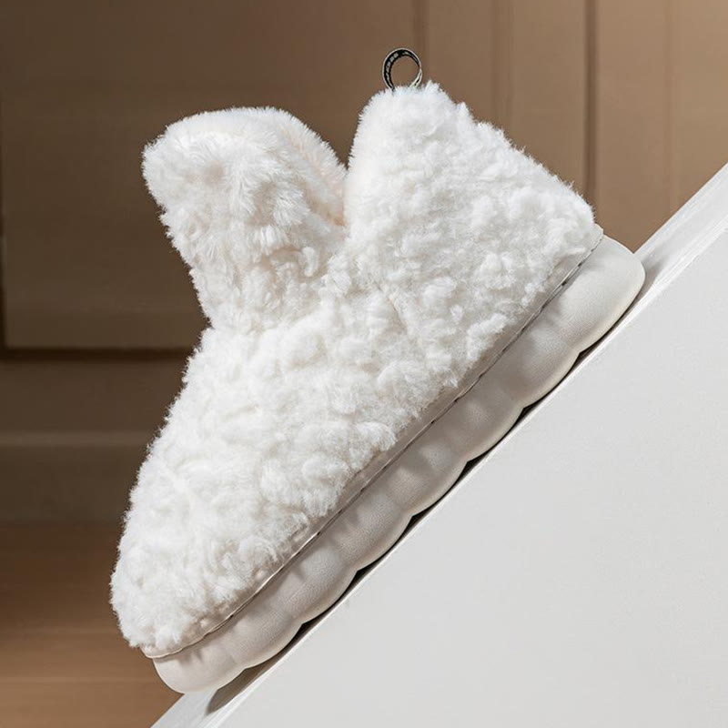 Plus Size Simple High Top Slippers - image 8