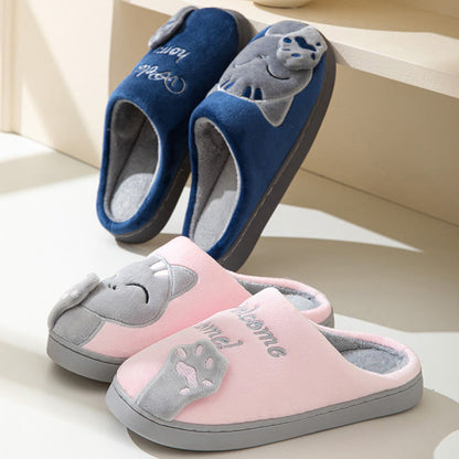 Plus Size 3D Cartoon Cat Slippers - image 6