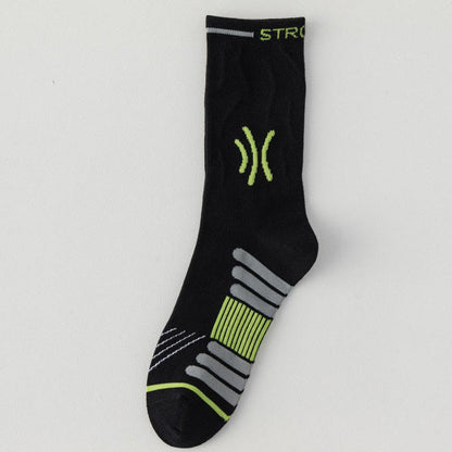 Plus Size Seamless Quarter Compression Socks(5 Pairs) - Black - EU39-45(US6-11) - image 10