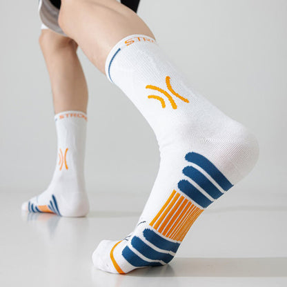 Plus Size Seamless Quarter Compression Socks(5 Pairs) - image 2