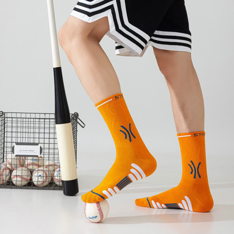 Plus Size Seamless Quarter Compression Socks(5 Pairs) - image 9