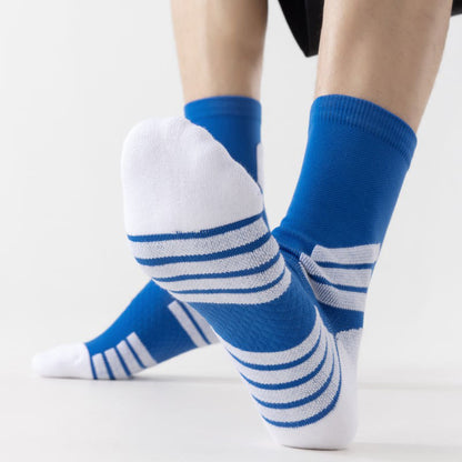 Plus Size Basketball Quarter Compression Socks(5 Pairs) - image 5
