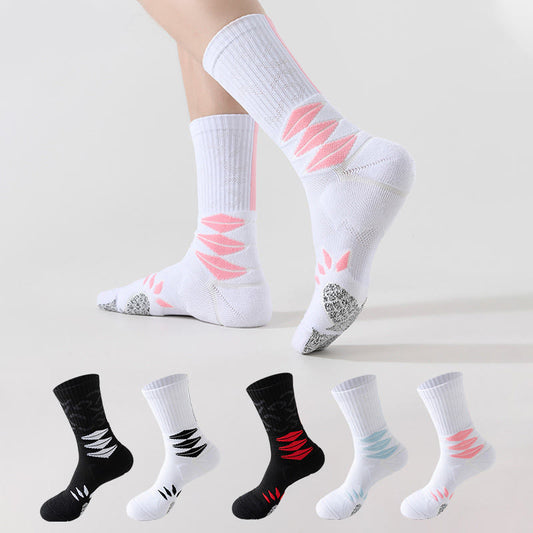 Plus Size Ergonomic Quarter Compression Socks(5 Pairs) - Multicolor - EU38-44(US5-10) - image 0