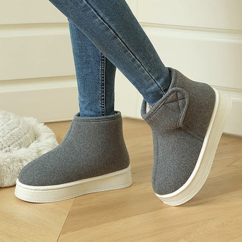 Plus Size Solid Color Durable Slippers - image 5