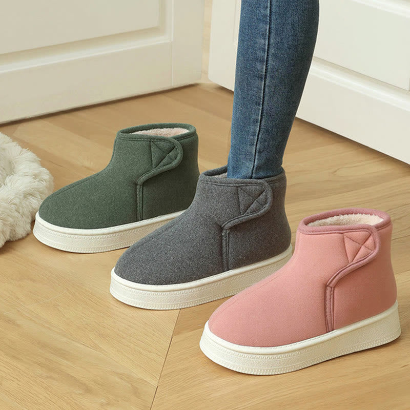 Plus Size Solid Color Durable Slippers - image 1