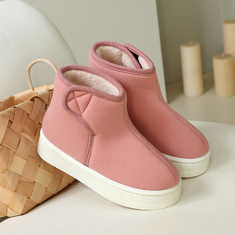Plus Size Solid Color Durable Slippers - Pink - EU43-44(US9-10) - image 9