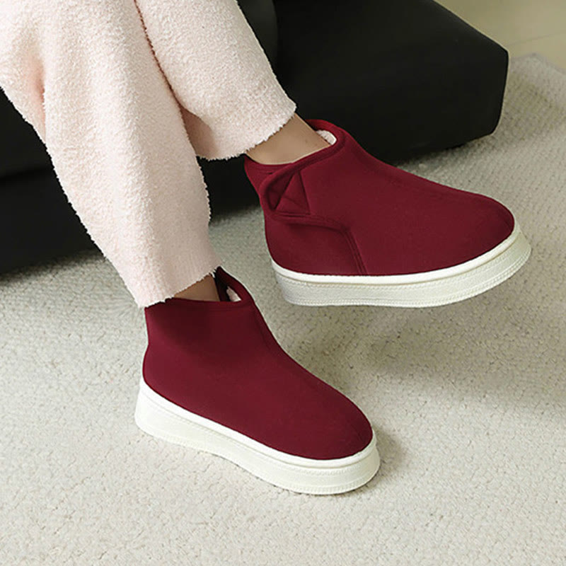 Plus Size Solid Color Durable Slippers - image 2
