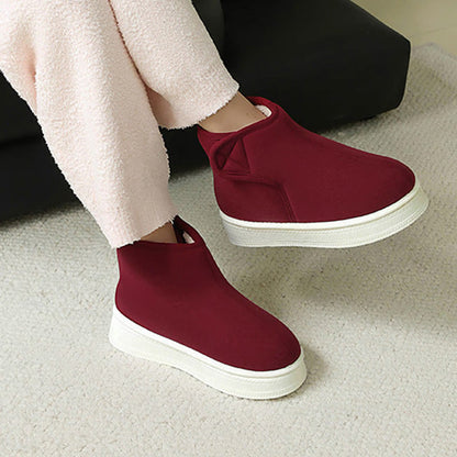 Plus Size Solid Color Durable Slippers - image 2