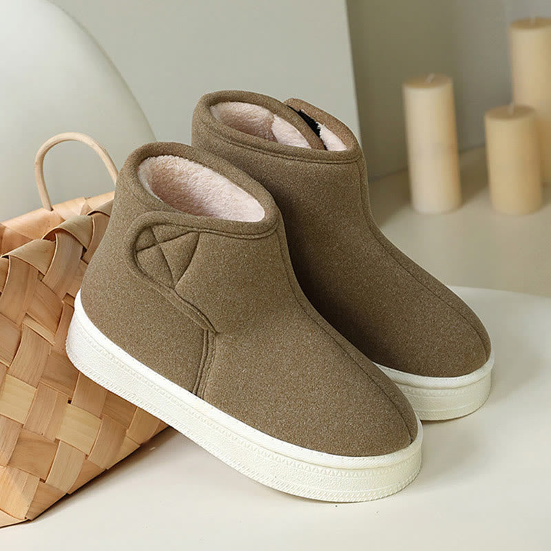 Plus Size Solid Color Durable Slippers - Coffee - EU43-44(US9-10) - image 11