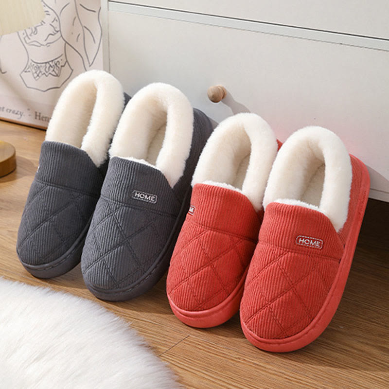 Plus Size Simple Cozy Design Slippers - image 7