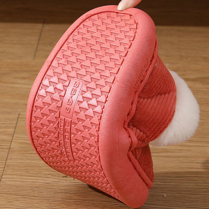 Plus Size Simple Cozy Design Slippers - image 5