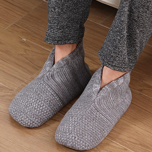 Plus Size Foldable Design Slipper Socks - image 0