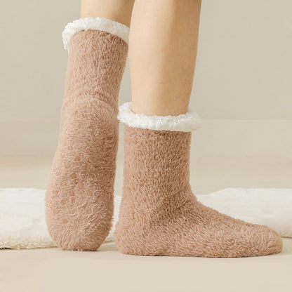 Plus Size Skin Friendly Feel Slipper Socks - image 5