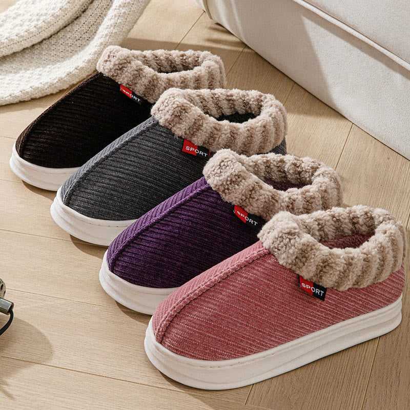 Plus Size Soft Plush Slippers - image 4