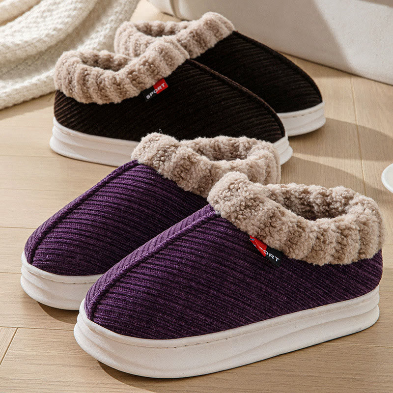 Plus Size Soft Plush Slippers - image 5