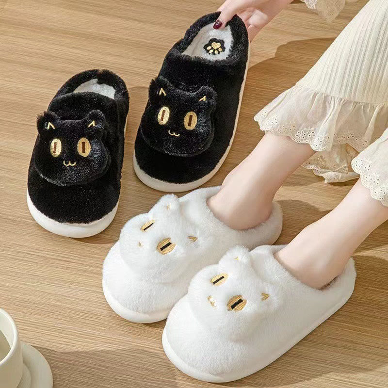 Plus Size Cute Cartoon cat Slippers - image 0