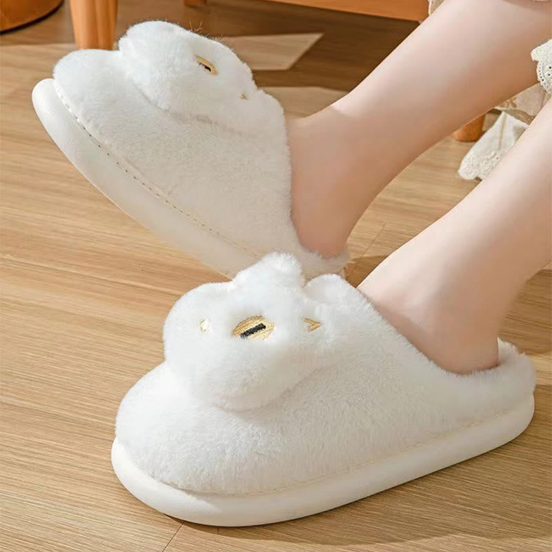 Plus Size Cute Cartoon cat Slippers - image 2