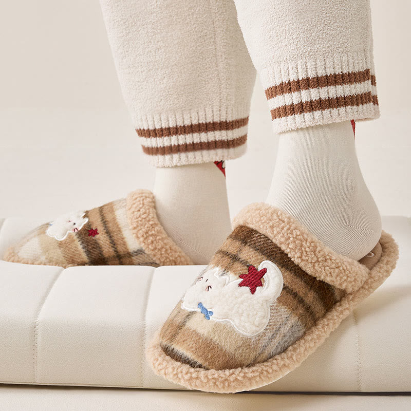 Plus Size Cute Cat Slippers - image 3