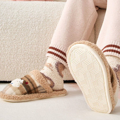 Plus Size Cute Cat Slippers - image 4
