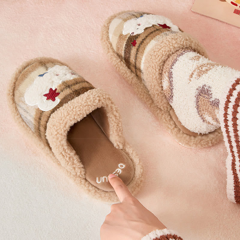Plus Size Cute Cat Slippers - image 2