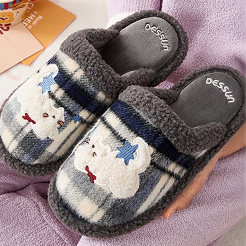 Plus Size Cute Cat Slippers - image 5
