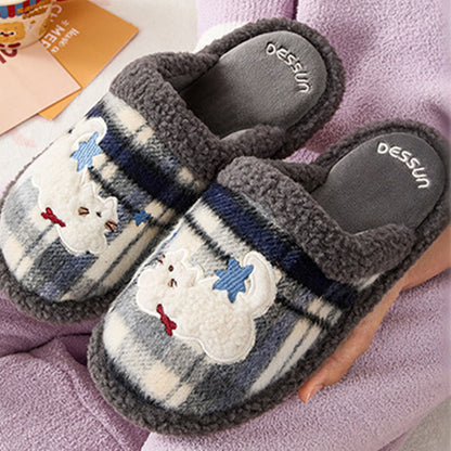 Plus Size Cute Cat Slippers - image 5