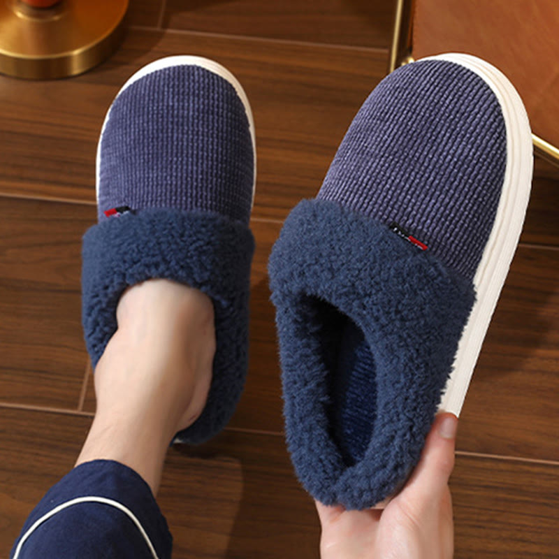 Plus Size Thick Fleece Lining Slippers - image 4