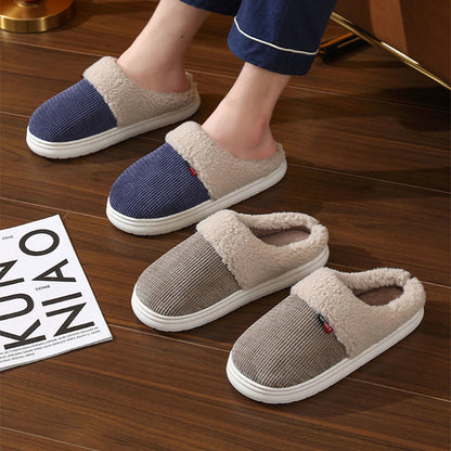Plus Size Thick Fleece Lining Slippers - image 1