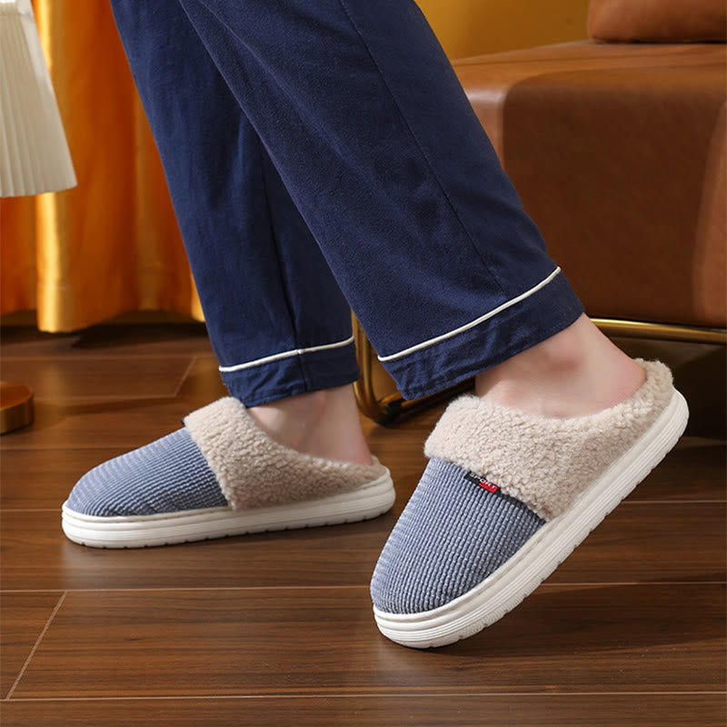 Plus Size Thick Fleece Lining Slippers - image 3