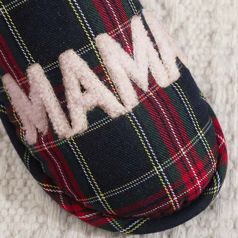 Plus Size Scottish Tartan Slippers - image 7