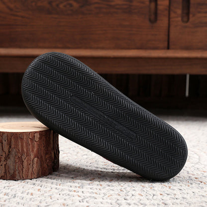 Plus Size Checkered Santa Claus Slippers - image 5