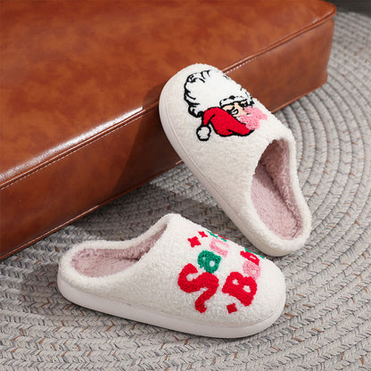 Plus Size Santa Baby Slippers - image 4