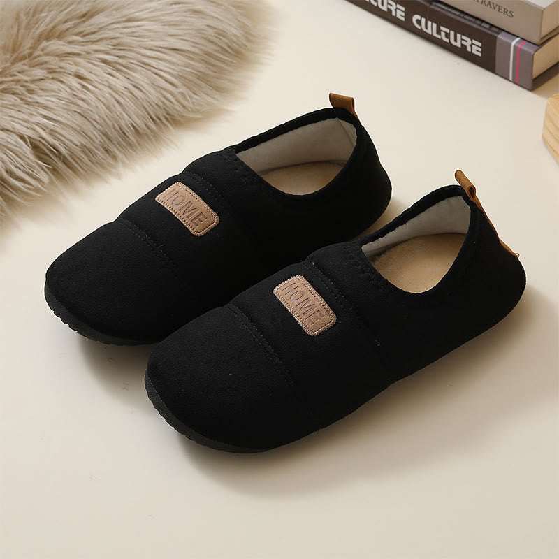Plus Size Flexible Quiet Slippers - Black - EU44-45(US9-10) - image 7