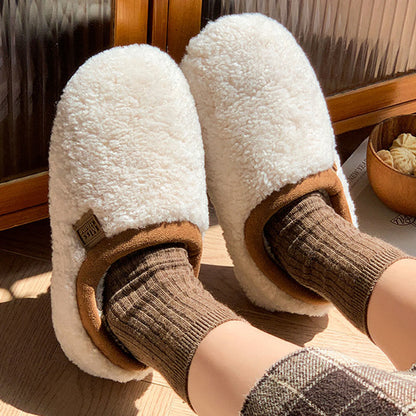 Plus Size Soft Sole Winter Slippers - image 4