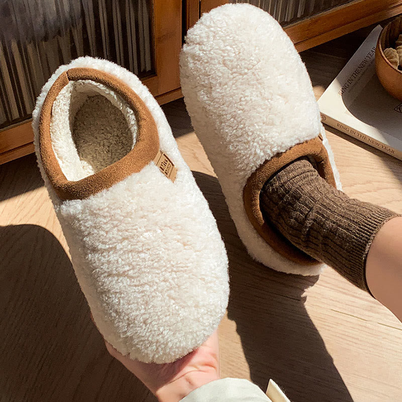Plus Size Soft Sole Winter Slippers - image 5