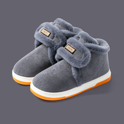 Plus Size Skin Friendly Slippers - Grey - EU44-45(US10-11) - image 9