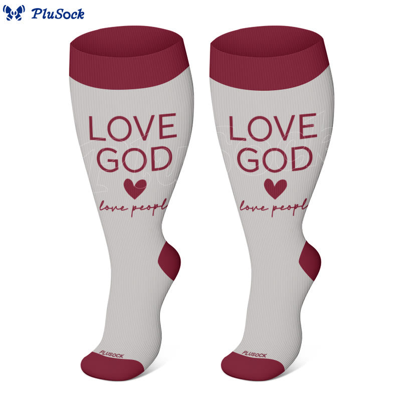 Plus Size Faith Christian Compression Socks - image 6