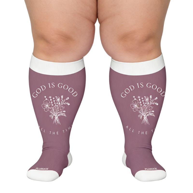 Plus Size Faith Christian Compression Socks - image 3