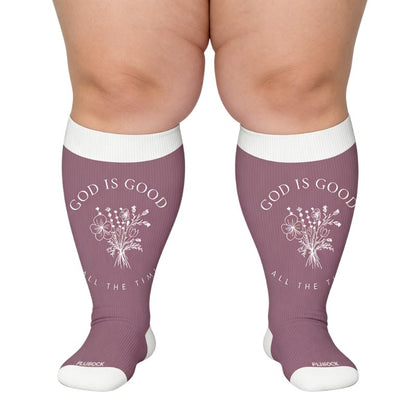 Plus Size Faith Christian Compression Socks - image 3