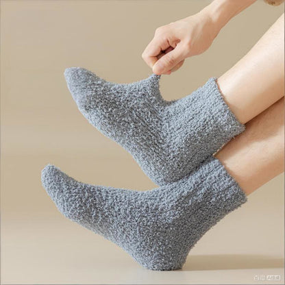 Solid Color Sleep Socks - image 5