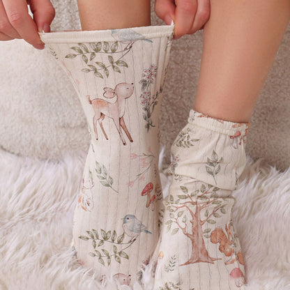 Cloud Soft Cotton Sleep Socks(2 Pairs) - image 1