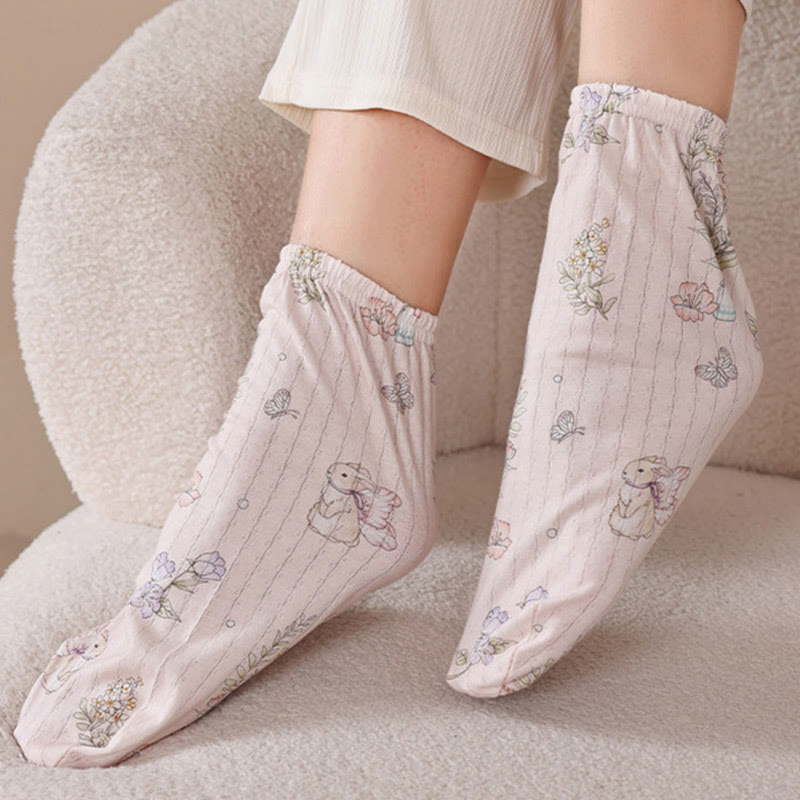 Cloud Soft Cotton Sleep Socks(2 Pairs) - image 2