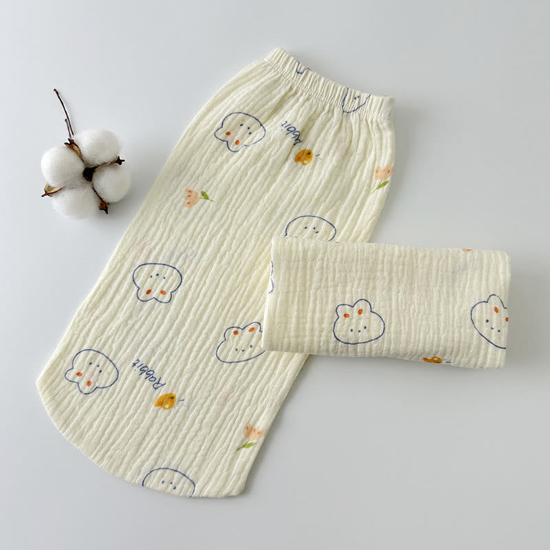 Safe Skin Friendly Cotton Sleep Socks - Rabbit - L - image 3
